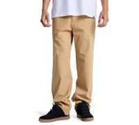 Chinos DC SHOES "Worker Relaxed", Herren, Gr. 29(XS/S) / Länge 32(M), Länge 34, incense, Obermaterial: 99% Walkfrottier, 1% Elasthan;, Hosen (93872152-29) incense