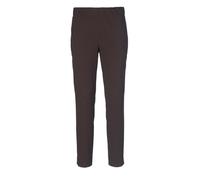 Chinos GOLDNER "Stretchbequeme Jacquard-Hose MARTHA", Damen, Gr. 44, N-Gr, schwarz (schwarz, bordeaux, gemustert), Obermaterial: 61% Baumwolle CO. 35% Polyamid PA. 4% Elasthan EL., Hosen (23668465-44)