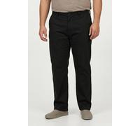 Chinos "JPSTBILL DREW CHINO NOOS PLS", Herren, Gr. 42, Länge 36, schwarz, Web, Obermaterial: 100% Baumwolle, JACK & JONES PLUSSIZE, unifarben, relaxed fit lang, Hosen, Baumwolle, relaxed fit (65534041