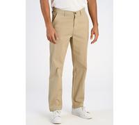Chinos LINDBERGH "Chino Relaxed Loose Fit", Herren, Gr. 32, Länge 32, beige (sand), Obermaterial: 98% Baumwolle, 2% Elasthan, unifarben, relaxed fit, Hosen (64019005-32) sand