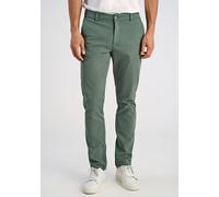 Chinos LINDBERGH "Chino Slim Fit", Herren, Gr. 32, Länge 34, pine grün, Obermaterial: 98% Baumwolle, 2% Elasthan, unifarben, slim fit, Hosen (37124648-32) pine grün