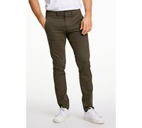 Lindbergh Slim Fit Chino grün, Einfarbig