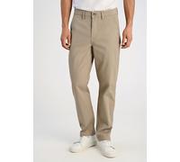 Chinos LINDBERGH "Chinos Relaxed Loose Fit", Herren, Gr. 31, Länge 30, beige (stone), Obermaterial: 98% Baumwolle, 2% Elasthan, unifarben, relaxed fit, Hosen (98101118-31) stone