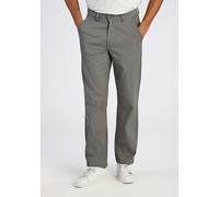 Chinos LINDBERGH "Chinos Relaxed Loose Fit", Herren, Gr. 36, Länge 34, grau (dk deep grau), Obermaterial: 98% Baumwolle, 2% Elasthan, unifarben, relaxed fit, Hosen (87604530-36) dk deep grau