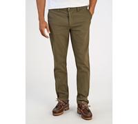 Chinos LINDBERGH "Chinos Relaxed Loose Fit", Herren, Gr. L, grün (dk army), Obermaterial: 98% Baumwolle, 2% Elasthan, unifarben, relaxed fit, Hosen (87898747-L) dk army