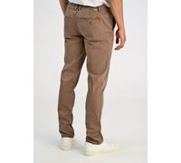 Chinos LINDBERGH "Chinos Relaxed Loose Fit", Herren, Gr. M, grau (dk stone), Obermaterial: 98% Baumwolle, 2% Elasthan, unifarben, relaxed fit, Hosen (23434237-M) dk stone