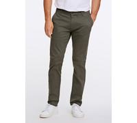 Chinos LINDBERGH "Lindbergh Chino", Herren, Gr. 31, Länge 34, grün (army), Obermaterial: 97% Baumwolle, 3% Elasthan, Hosen (79057540-31) army