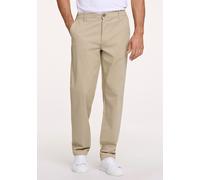 Chinos LINDBERGH "Lindbergh Chino", Herren, Gr. XL, beige (sand), Obermaterial: 98% Baumwolle, 2% Elasthan, relaxed fit, Hosen (30726605-XL) sand