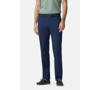 Chinos MEYER "Bonn 1-8142", Herren, Gr. 28, Normalgrößen, marine, 88% Baumwolle, 10% Seide, 2% Elasthan, unifarben, regular fit lang, Hosen, Seide-Bio-Baumwolle (42334921-28) marine