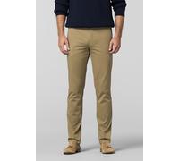 Chinos MEYER "BONN Art.1-5063", Herren, Gr. 28, Normalgrößen, braun (karamell), 97% Baumwolle, 3% Elasthan, unifarben, regular fit lang, Hosen, mit buntgewebtem Innenfutter (26960329-28) karamell