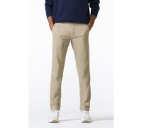 Chinos MEYER "BONN Art.1-8121", Herren, Gr. 31, Normalgrößen, beige, 75% Baumwolle, 21% Polyester, 4% Elasthan, unifarben, regular fit lang, Hosen, mit Ultra Flex Bund (22234247-31) beige