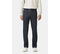 Chinos MEYER "BONN", Herren, Gr. 98, Untersetzt- und Schlankgrößen, blau, 50% Baumwolle;32% Polyester;15% Viskose;3% Elasthan, unifarben, regular fit lang, Hosen, mit Flexiblen Bund (20468918-98) blau