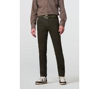 Chinos MEYER "Chicago", Damen, Gr. 42, Länge 32, lila (lorbeer), 98% Baumwolle;2% Elasthan, unifarben, regular fit lang, Hosen, aus Original LIBERTY Stoff (55792359-42) lorbeer