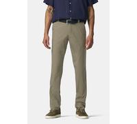 Chinos MEYER "Chino", Herren, Gr. 48, Normalgrößen, grün, 62% Baumwolle, 33% Polyamid, 5% Elasthan, unifarben, regular fit knöchellang, Hosen, ACTIVE Flex Bund (31985121-48) grün