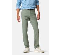Chinos MEYER "Dublin 9-3009", Herren, Gr. 29, Normalgrößen, grün (salbei), 75% Baumwolle, 21% Lyocell, 4% Elasthan, unifarben, regular fit knöchellang, Hosen (69669638-29) salbei