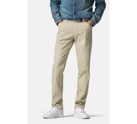 Chinos MEYER "Dublin 9-3009", Herren, Gr. 48, Normalgrößen, beige, 75% Baumwolle, 21% Lyocell, 4% Elasthan, unifarben, regular fit knöchellang, Hosen (50039552-48) beige
