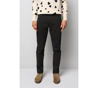 Chinos MEYER "Five-Pocket Chino", Herren, Gr. 34, Länge 34, grau (anthrazit), 98% Baumwolle, 2% Elasthan, unifarben, slim fit lang, Hosen, aus robustem BIO-Baumwoll (26638529-34) anthrazit