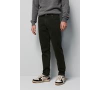 Chinos MEYER "Five-Pocket-Hose", Damen, Gr. 32, Länge 30, grün (dunkelgrün), 97% Baumwolle, 3% Elasthan, unifarben, slim fit lang, Hosen, M5 Linie, im unifarbenen Design (73449859-32) dunkelgrün