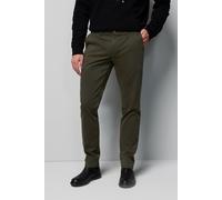Chinos MEYER "M5 Chino 9-6001", Herren, Gr. 32, Länge 32, grün, 98% Baumwolle, 2% Elasthan, unifarben, regular fit lang, Hosen (48403335-32) grün