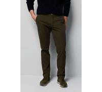 Chinos MEYER "M5 Chino", Damen, Gr. 36, Länge 34, grün (oliv), 98% Baumwolle, 2% Elasthan, unifarben, slim fit lang, Hosen, im unifarbenem Design (99000545-36) oliv