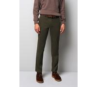 Chinos MEYER "M5.Chino", Herren, Gr. 34, Länge 30, grün, 98% Baumwolle, 2% Elasthan, unifarben, regular fit lang, Hosen, Gefertigt aus BIO-Baumwolle (61546913-34) grün