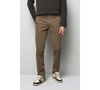 M 5 BY MEYER MIKROSTRUKTUR SUPER-STRETCH CHINO Braun (Esche)