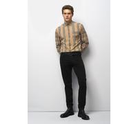Chinos MEYER "M5 Five 9-6106", Herren, Gr. 42, Länge 32, schwarz, 97% Baumwolle, 3% Elasthan, unifarben, regular fit lang, Hosen (87455525-42) schwarz