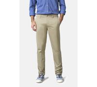 Chinos MEYER "M5 Move 1-6024", Herren, Gr. 32, Länge 32, beige (stein), 96% Baumwolle, 4% Elasthan, unifarben, regular fit lang, Hosen, mit Stretchbund (30231464-32) stein