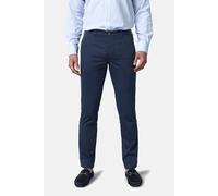Meyer Move Modern Fit Chino marine, Einfarbig