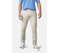 Chinos MEYER "M5 Move 1-6025", Herren, Gr. 32, Länge 34, beige, 97% Baumwolle, 3% Elasthan, unifarben, regular fit lang, Hosen, mit flexiblen Stretchbund (41108323-32) beige