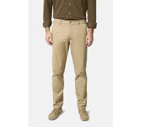 Meyer Move Modern Fit Chino hellbraun, Einfarbig