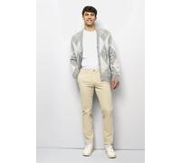 Chinos MEYER "M5 Move 2-6598", Herren, Gr. 34, Länge 34, beige, 98% Baumwolle, 2% Elasthan, unifarben, regular fit knöchellang, Hosen (63708525-34) beige