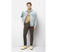 Chinos MEYER "M5 Move", Herren, Gr. 34, Länge 32, braun, 54% Baumwolle, 44% Polyester, 2% Elasthan, unifarben, regular fit lang, Hosen, im Jersey-Look (68898129-34) braun