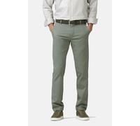 Chinos MEYER "New York 1-5074", Herren, Gr. 26, Normalgrößen, oliv, 98% Baumwolle, 2% Elasthan, unifarben, regular fit lang, Hosen (67582828-26) oliv