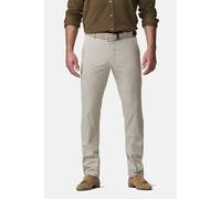 Chinos MEYER "New York 1-5074", Herren, Gr. 26, Normalgrößen, stein, 98% Baumwolle, 2% Elasthan, unifarben, regular fit lang, Hosen (33246951-26) stein