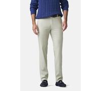 Chinos MEYER "Oslo 1-5081", Herren, Gr. 31, Normalgrößen, lindgrün, 64% Baumwolle, 32% Lyocell, 4% Elasthan, unifarben, regular fit lang, Hosen, mit bundgewebtem Innenfutter (94715421-31) lindgrün