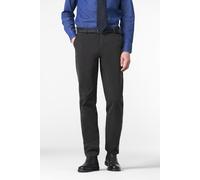 Chinos MEYER "OSLO", Herren, Gr. 54, Normalgrößen, anthrazit, 99% Baumwolle, 1% Elasthan, unifarben, regular fit knöchelfrei, Hosen, mit Flexbund (35436654-54) anthrazit