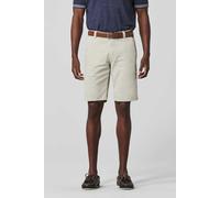 Chinos MEYER "PALMA", Herren, Gr. 27, Normalgrößen, beige (hellbeige), 97% Baumwolle, 3% Elasthan, unifarben, regular fit kniefrei, Hosen, mit französischen Einschubtaschen (60457758-27) hellbeige