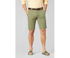 Chinos MEYER "PALMA", Herren, Gr. 52, Normalgrößen, grün (dunkelgrün), 97% Baumwolle, 3% Elasthan, unifarben, regular fit kniefrei, Hosen, mit französischen Einschubtaschen (78544024-52) dunkelgrün
