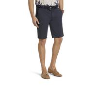 Chinos MEYER "PALMA", Herren, Gr. 60, Normalgrößen, blau (dunkelblau), 97% Baumwolle, 3% Elasthan, unifarben, regular fit kniefrei, Hosen, mit französischen Einschubtaschen (37720164-60) dunkelblau