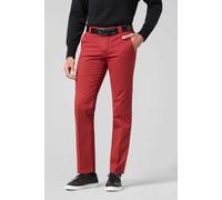 Meyer Roma Regular Fit Chino rot, Einfarbig