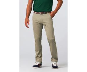 Chinos MEYER "ROMA", Herren, Gr. 34, Länge 30, stein, 96% Baumwolle, 4% Elasthan, unifarben, regular fit lang, Hosen, aus Bio-Baumwolle (51317165-34) stein