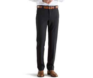 Chinos MEYER "Roma", Herren, Gr. 34, Länge 34, grau (anthrazit), 53% Polyester, 44% Wolle, 3% Elasthan, unifarben, regular fit lang, Hosen, mit Stretch-Dehnbund (84998133-34) anthrazit