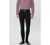 Chinos ONLY & SONS "ONSMARK SLIM GW 0209 PANT NOOS", Herren, Gr. 33, Länge 34, schwarz, Web, Obermaterial: 76% Polyester, 20% Viskose, 4% Elasthan, unifarben, schmal normal, Hosen (67559219-33) schwar