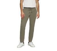 Chinos S.OLIVER, Damen, Gr. 30, Länge 34, braun (camel), Obermaterial: 98% Baumwolle, 2% Elasthan, unifarben, regular fit normal, Hosen Chinos, mit elastischem Bund (67107532-30)