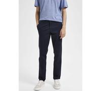 Chinos SELECTED "SLH175-SLIM NEW MILES FLEX PANT NOOS", Herren, Gr. 31, Länge 32, blau (schwarz sapphire), Web, Obermaterial: 91% Baumwolle, 6% Polyester, 3% Elasthan, unifarben, slim fit lang, Hosen,