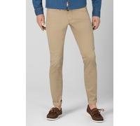 Chinos TIMEZONE "Slim JannoTZ", Damen, Gr. 32/34, Länge 34, beige (natur), 98% Baumwolle 2% Elastan, normal, Hosen Chinos (81221850-32)