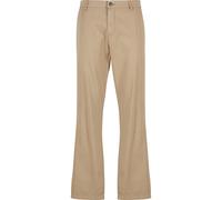 Chinos URBAN CLASSICS "Urban Classics Basic Chino", Herren, Gr. 28, Normalgrößen, beige (unionbeige), 100% Baumwolle, unifarben, normal, Hosen (56776917-28) unionbeige
