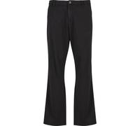 Chinos URBAN CLASSICS "Urban Classics Basic Chino", Herren, Gr. 44, Normalgrößen, schwarz, 100% Baumwolle, unifarben, normal, Hosen (91374420-44) schwarz