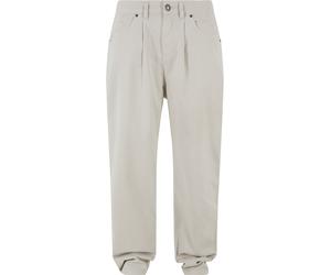 Chinos URBAN CLASSICS "Urban Classics Herren Organic Skater Chino Pants", Herren, Gr. 32, Normalgrößen, beige (cloud), 100% Baumwolle, unifarben, loose fit, Hosen (63898704-32) cloud